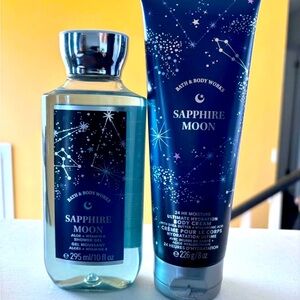 *Limited Edition* Sapphire Moon Bath & Body Works Body Cream + Shower Gel